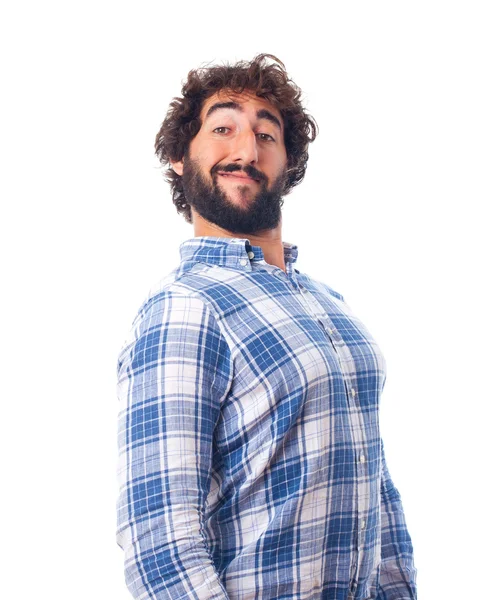 Young bearded man — Stock Photo, Image