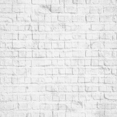Beyaz tuğla duvar