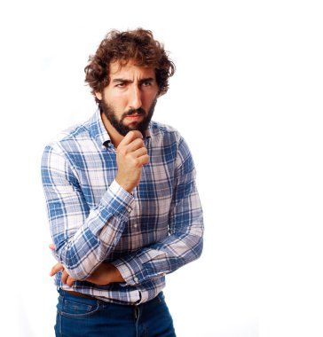 genç adam cevapsız