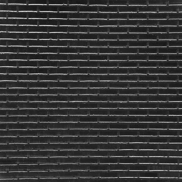 Black brick wall — Stock Photo, Image