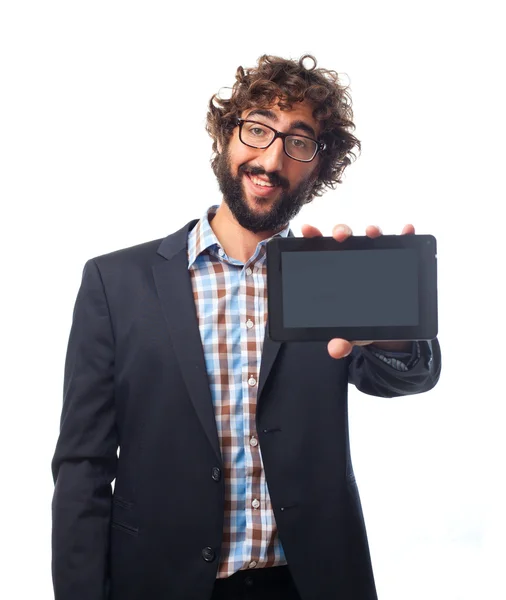 Young crazy man — Stock Photo, Image