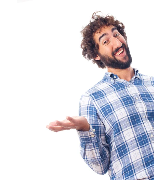 Young bearded man — Stock Photo, Image