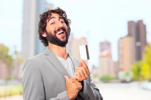 Young crazy man — Stock Photo, Image