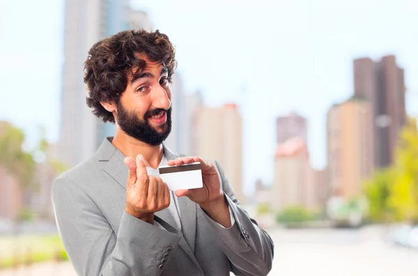 Young crazy man — Stock Photo, Image