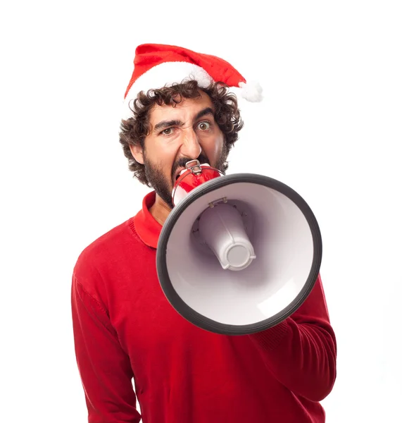 Man shouting — Stock Photo, Image