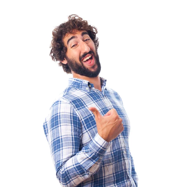 Young bearded man — Stock Photo, Image