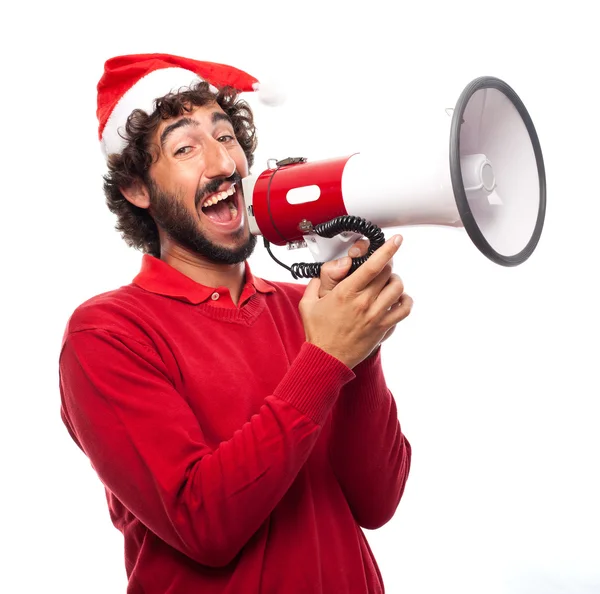 Man shouting — Stock Photo, Image