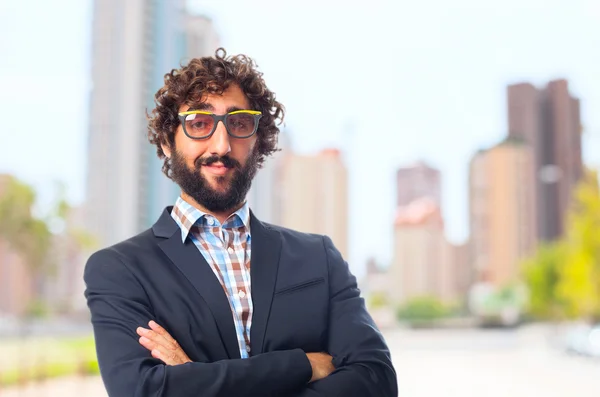 Young crazy man — Stock Photo, Image