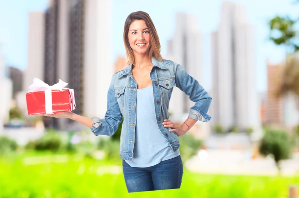 Young cool woman — Stock Photo, Image