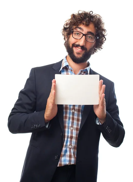 Young crazy man — Stock Photo, Image