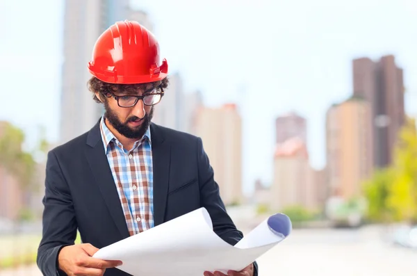 Young crazy man — Stock Photo, Image