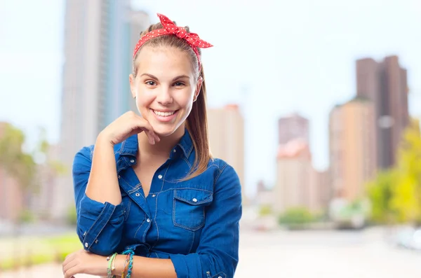 Young cool woman — Stock Photo, Image