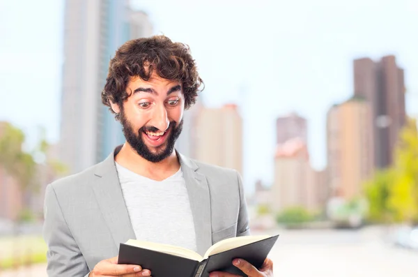 Young crazy man — Stock Photo, Image