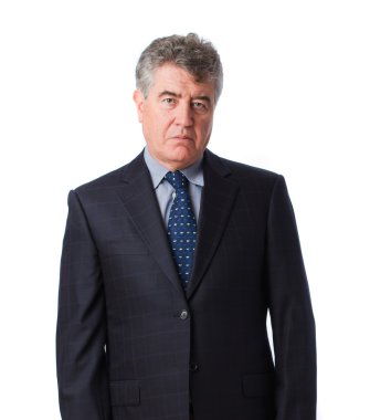 endişeli işadamı