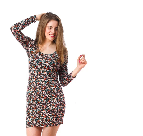 Girl dancing — Stock Photo, Image