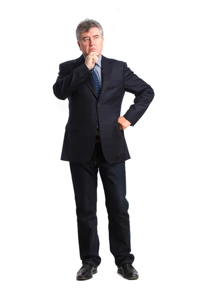 Thoughtful man posing — Stock Photo, Image