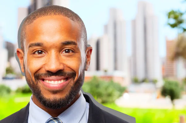 Joven fresco negro hombre — Foto de Stock