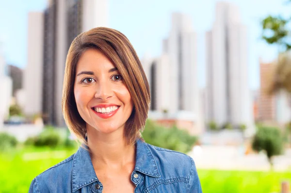 Young cool woman — Stock Photo, Image