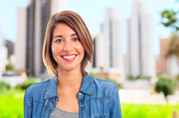 Young cool woman — Stock Photo, Image