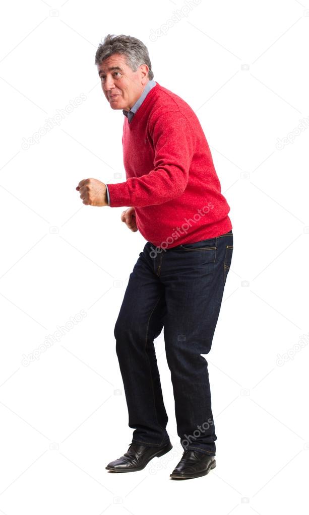 Man dancing