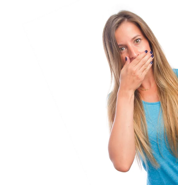 Surprised girl — Stock Photo, Image