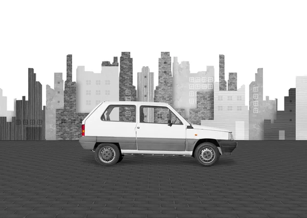 Car in the city — Stock Photo, Image