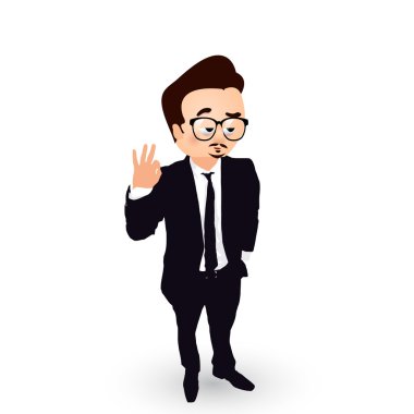 işadamı Tamam jest