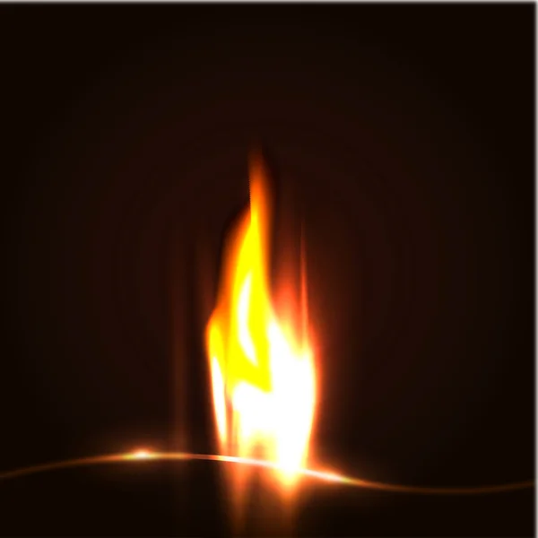 Flammenhintergrund — Stockvektor