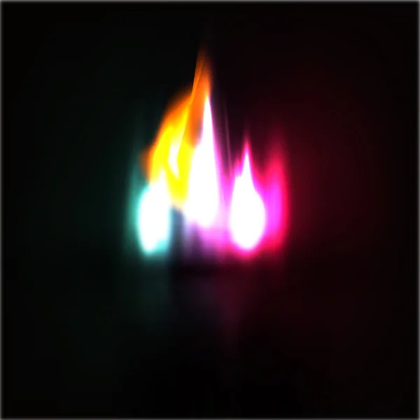 Fond de flamme — Image vectorielle