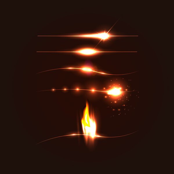 световой эффект
