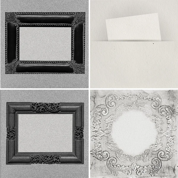 Group of vintage frames — Stock Photo, Image