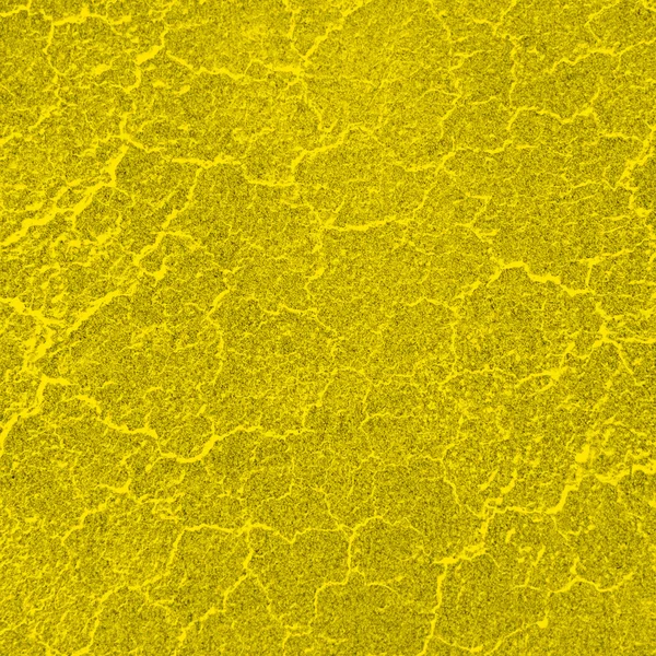 Yellow cracked texture — Stock Photo, Image