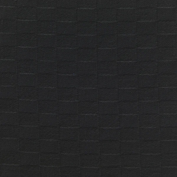 Svarta fyrkanter tyg textur eller bakgrund — Stockfoto