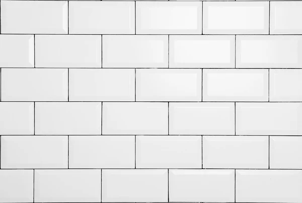 Biały cegła sztuka ściana — Zdjęcie stockowe