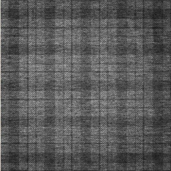 Black plaid fabric texture — Stock Photo, Image