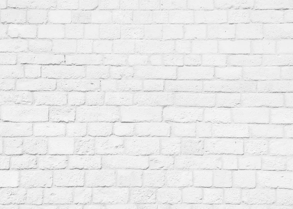 Brick white wall — Stock Photo, Image