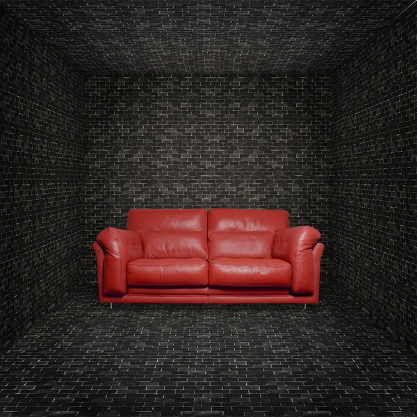 ᐈ Red leather sofas stock pictures, Royalty Free red leather sofa