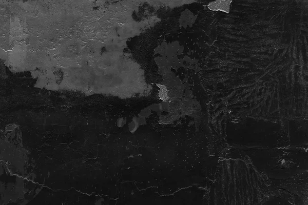 Grunge mur noir — Photo