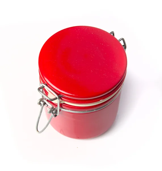 Red jar — Stock Photo, Image