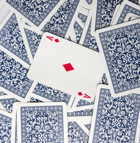 Poker kartları olarak — Stok fotoğraf