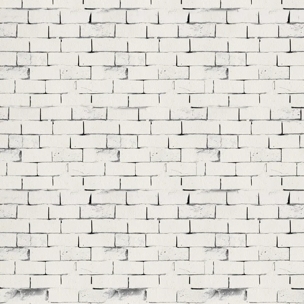 Textura de trabalho de tijolo branco — Fotografia de Stock