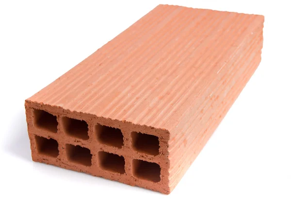 Orange brick — стоковое фото