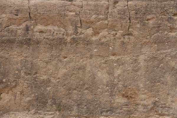 Cliff strata stone texture or wall — Stock Photo, Image