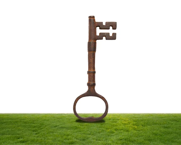Old oxide key — Stock Photo, Image