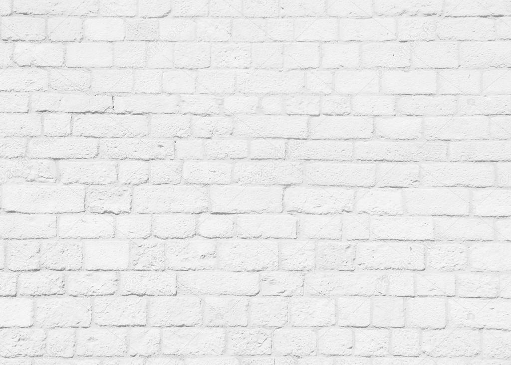 brick white wall