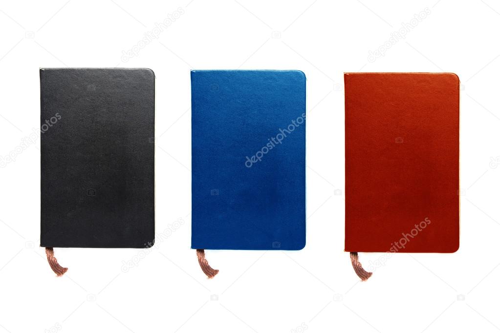 Three notebooks