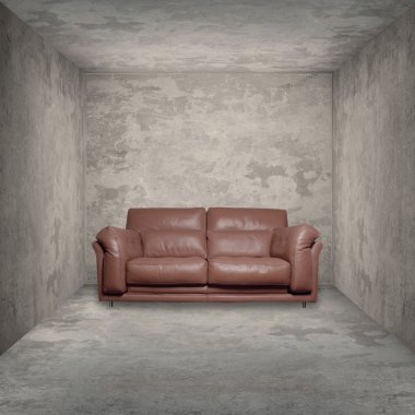 Vintage Odası ve kanepe