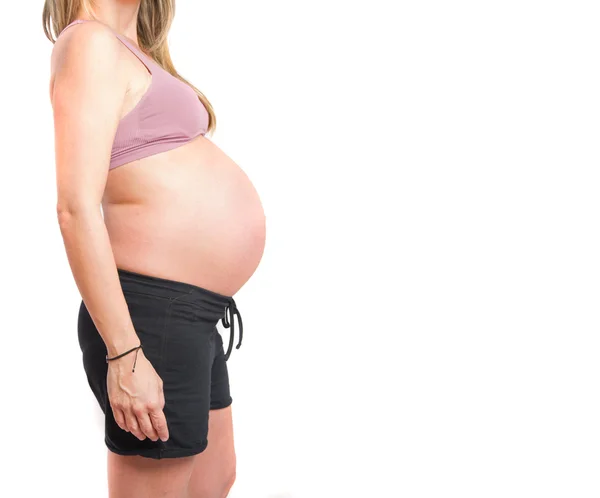 Mujer embarazada. — Foto de Stock