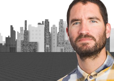 Kendine güvenen delikanlı