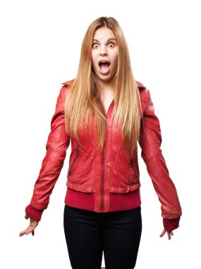 Sarışın kadın sürpriz